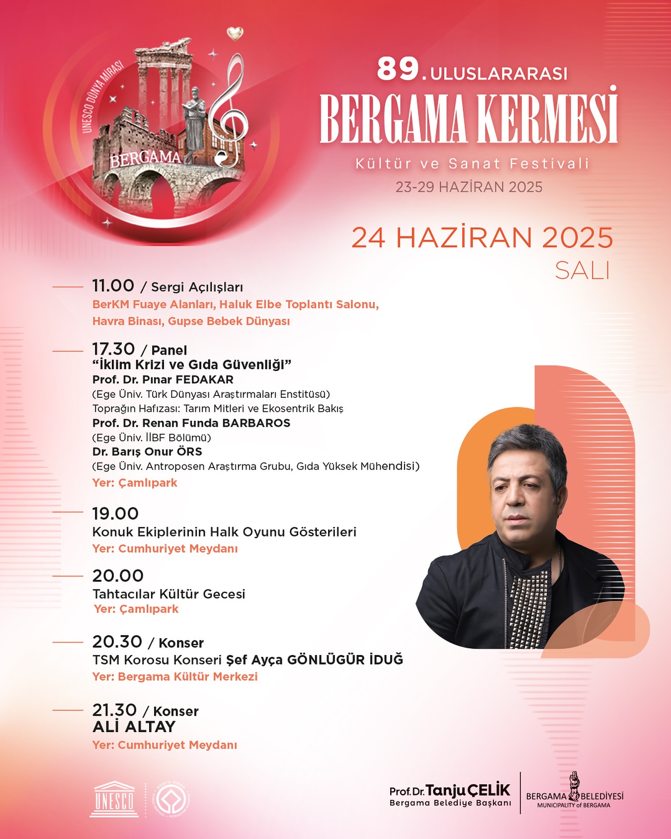 89. Uluslararası Bergama Kermesi Kültür ve Sanat Festivali