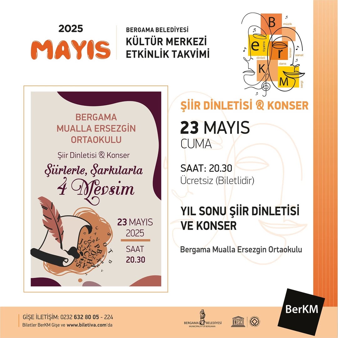 Yıl Sonu Şiir Dinletisi ve Konseri